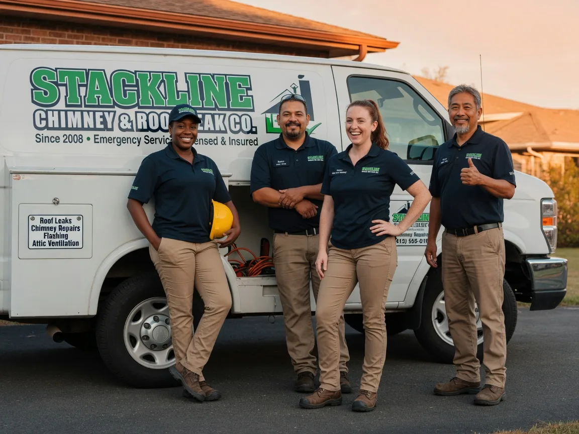 Chimney flashing repair company in Bucyrus, MO